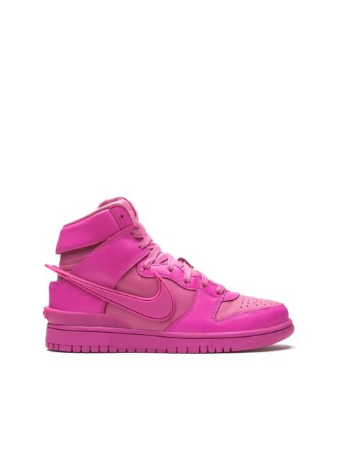 x AMBUSH Dunk High SP "Lethal Pink" sneakers