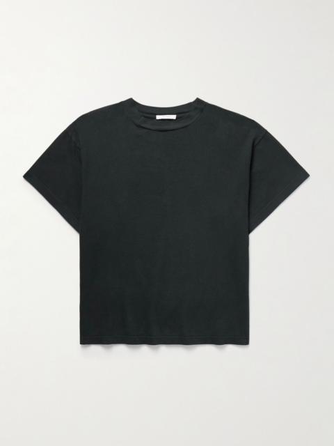 Sato Cotton-Jersey T-Shirt Black