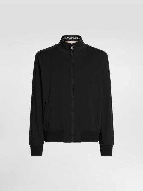 Technical jersey sweatshirt