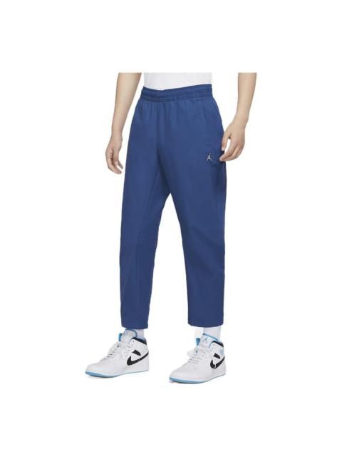 Air Jordan Elastic Brand Casual Pants Men's French Blue DR3095-493