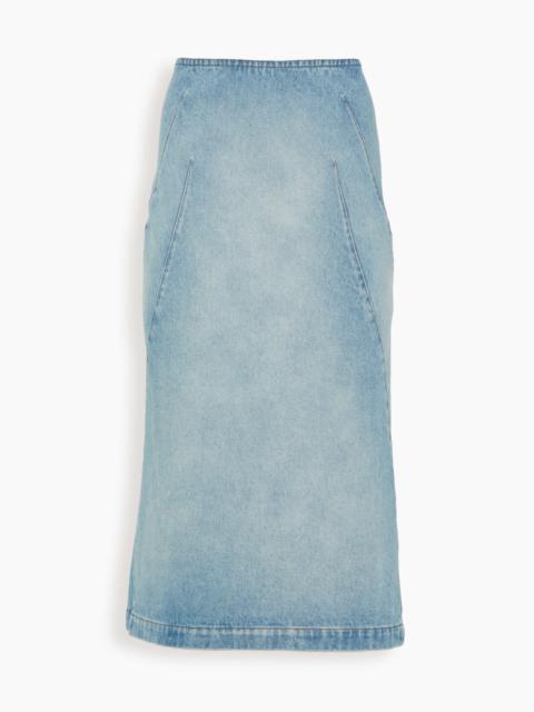 Sibyl Denim Skirt in Light Blue