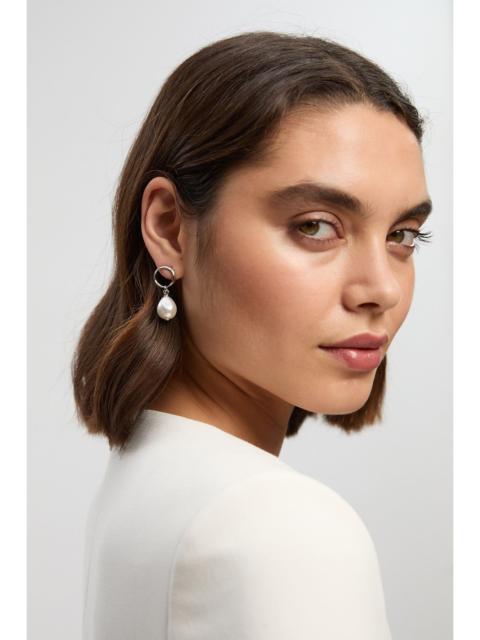 Modern Pearl Earrings