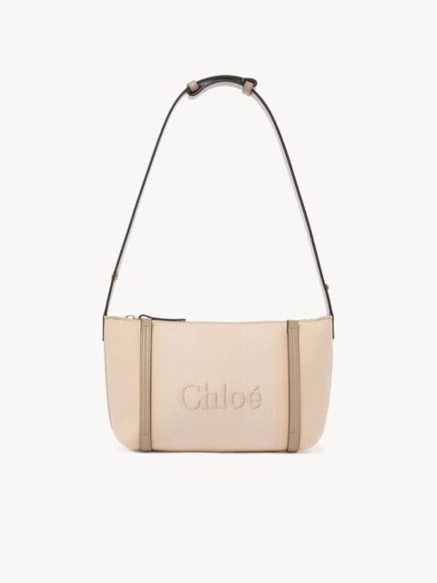 CHLOÉ CARRY SHOULDER BAG IN CANVAS