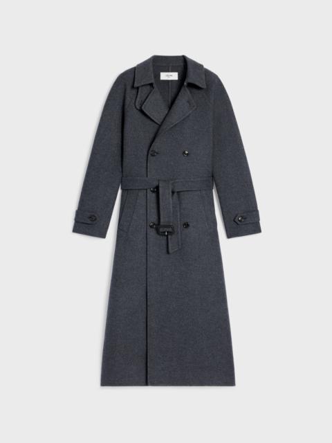 wrapped coat IN double-face wool cashmere