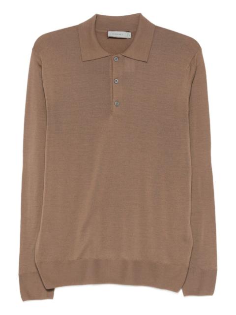 long-sleeve polo shirt
