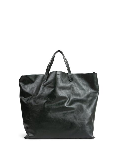 Tape Leather Tote Bag