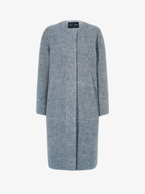 Albers Coat in Textured Double Face Wool