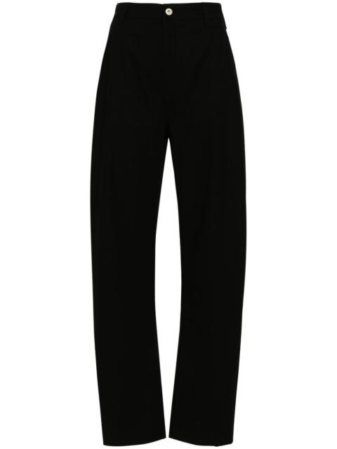 logo-patch trousers
