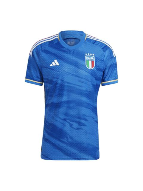 adidas Italy 2023 Home Authentic Jersey 'Blue' HS9891