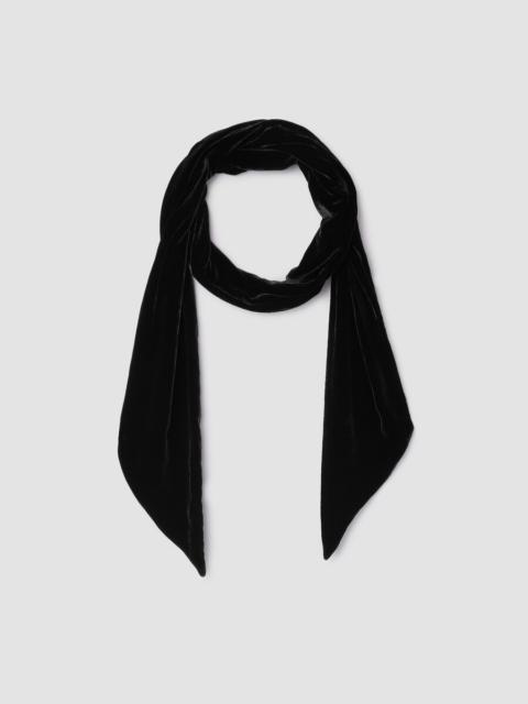 Velvet Double Tie Scarf