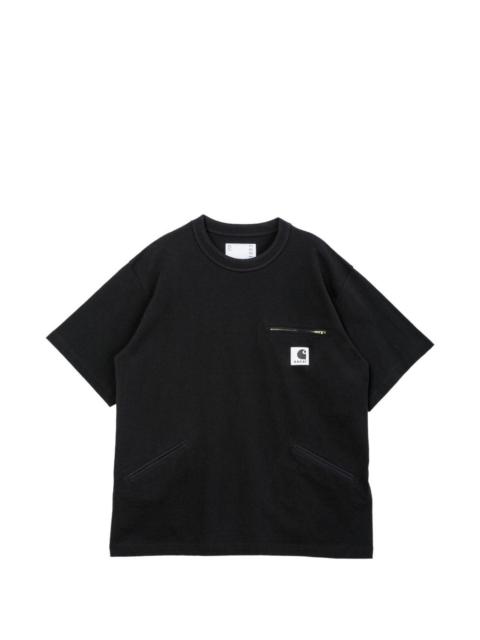 x Carhartt WIP front-zip pocket T-shirt
