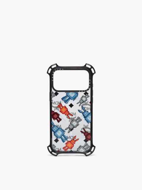 iPhone 17 Pro Max MCM X CASETiFY Rabot Monogram Bounce iPhone Case