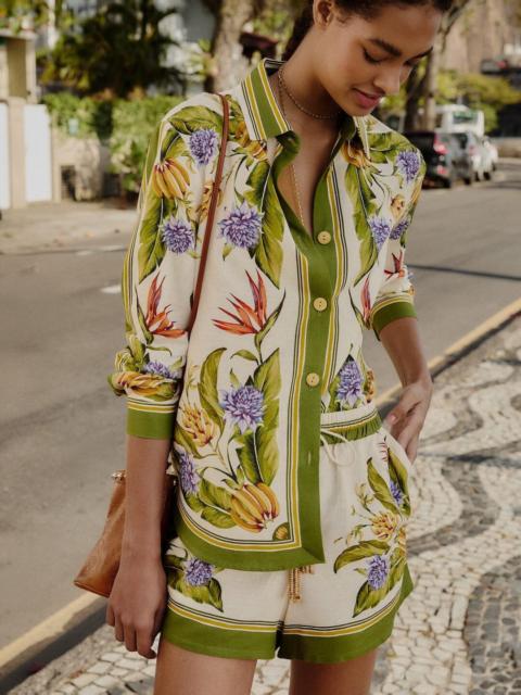 Sand Tropical Scarf Lenzing Ecovero Euroflax Shorts