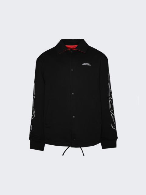 Coach Jacket Black And Red