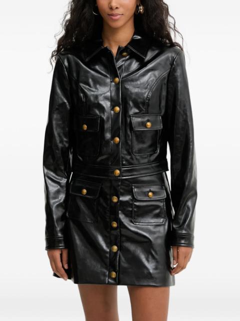 buttoned pocket jacket