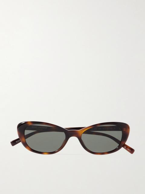 Cat-eye Tortoiseshell Acetate Sunglasses