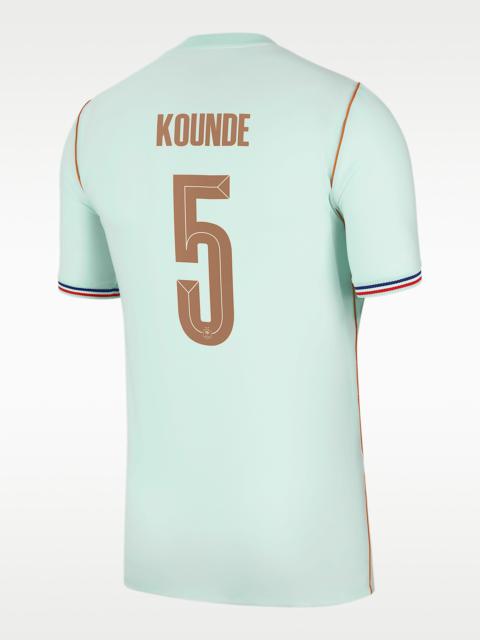 Jules Koundé France National Team 2026 Stadium Away Men's Nike Dri-FIT Soccer Jersey