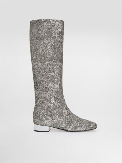 Brocade boots