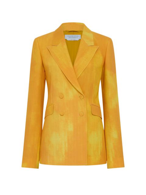 Angela Blazer in Cadmium Yellow Virgin Wool