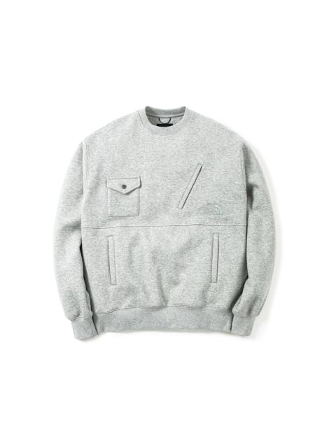 The North Face x Invincible Pocket Crewneck Sweatshirt Light Grey Heather