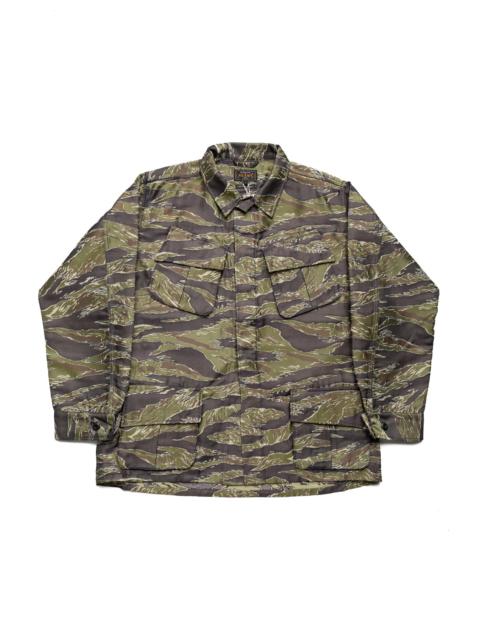 MIL Fatigue Jacket Tiger Stripe Mesh Jacquard
