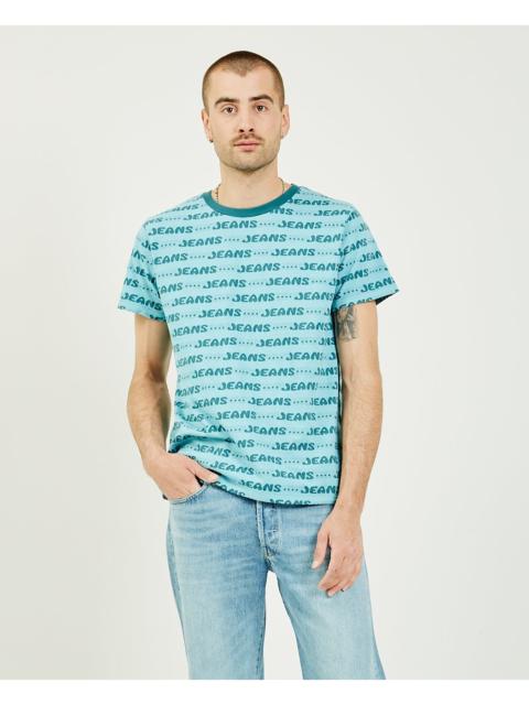 Graphic Jeans Tee