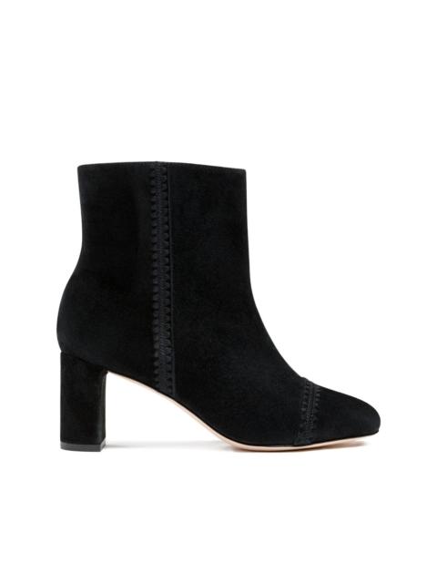 70mm Peyton suede boots