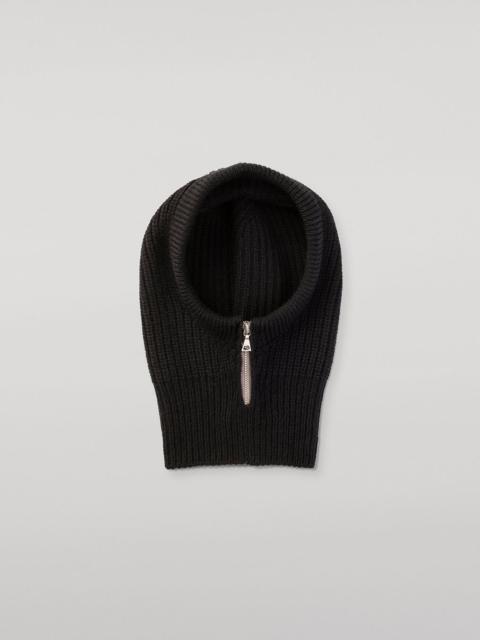 Nevis Black Cashmere Hood