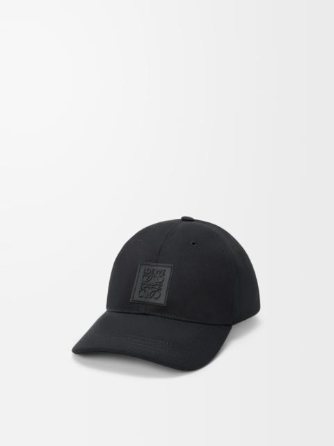 Patch cap in canvas