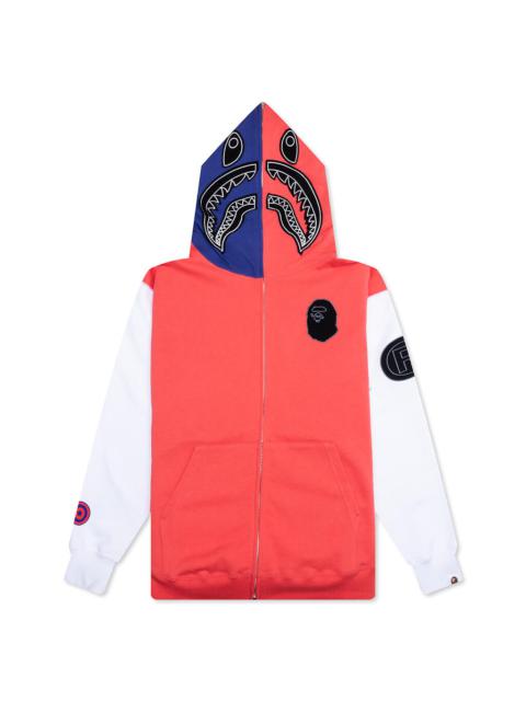 SHARK FULL ZIP HOODIE JAPAN - RED