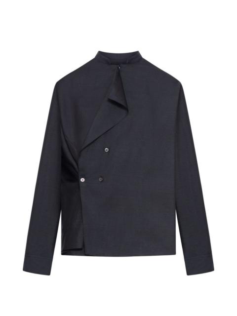 Hampton button straight blouse