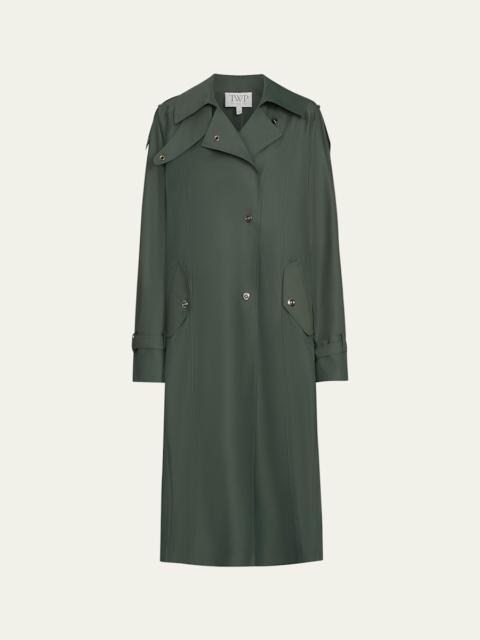 Bogie Long Trench Coat