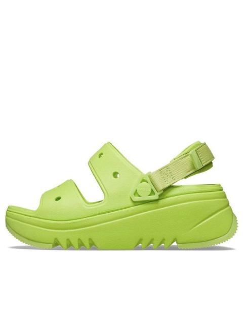 (WMNS) Crocs Classic Hiker Xscape Sandal 'Limeade' 208181-3UH
