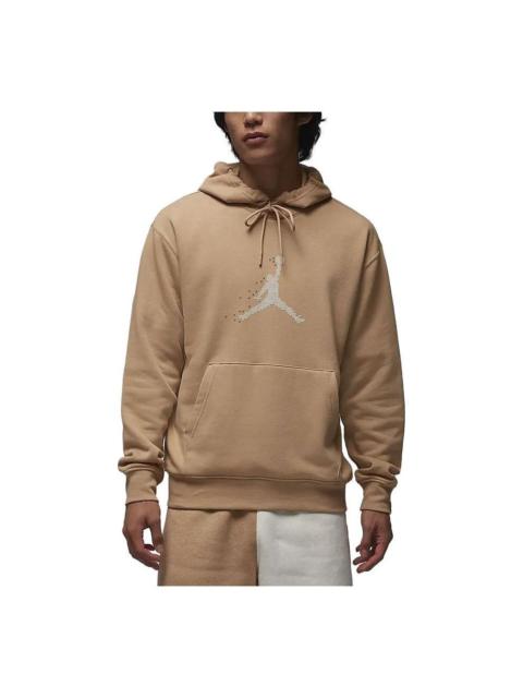 Air Jordan Holiday Logo Hoodie 'Hemp' FD7466-200