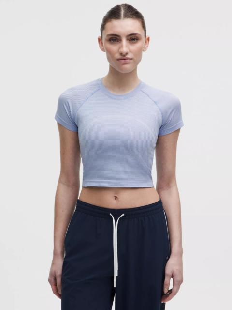 Swiftly Tech Cropped Short-Sleeve Shirt 2.0