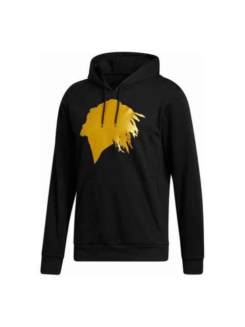 adidas ROSE PO Basketball Sports Pullover Black GP6118