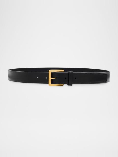 Minimal Leather Belt