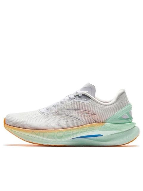(WMNS) ANTA Running Series Sneakers 'White Green Yellow' 122335580S-8