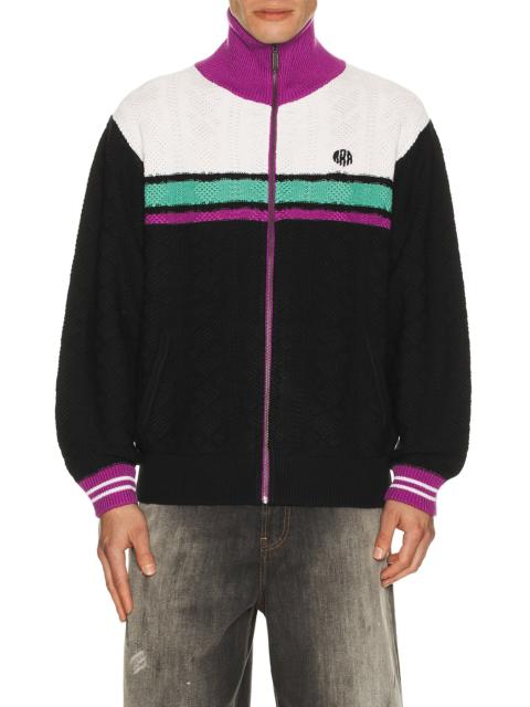 Knitting Jogging Suit Jacket