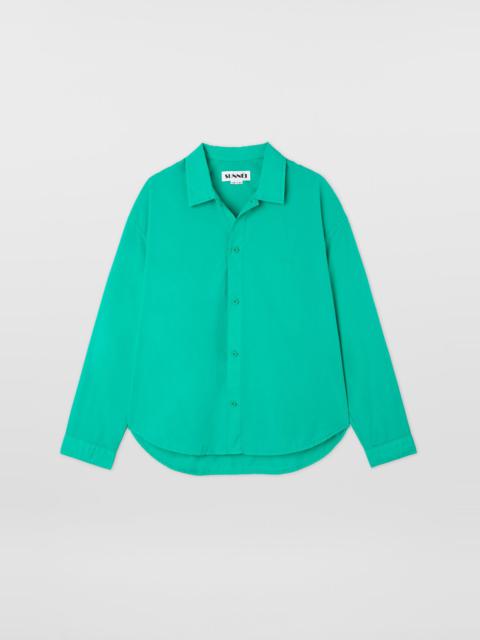 OVER SHIRT / peacock green