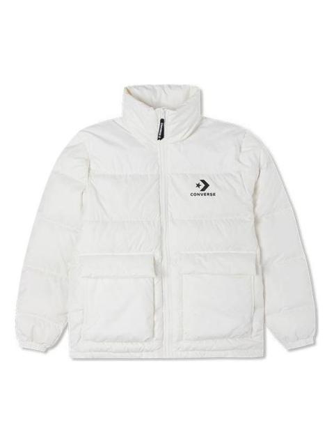 Converse Star Chevron Down Jacket 'White' 10023755-A01