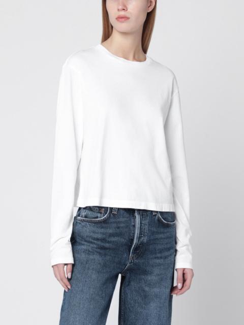 White organic cotton top