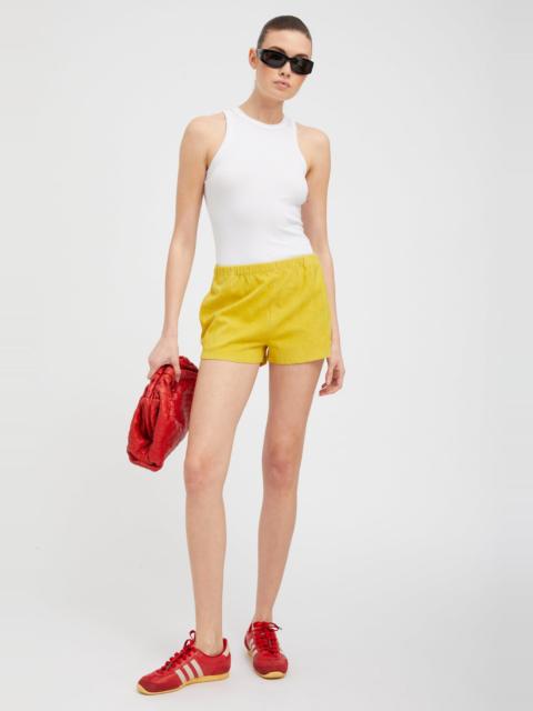LIMONCELLO SUEDE SLIP SHORTS