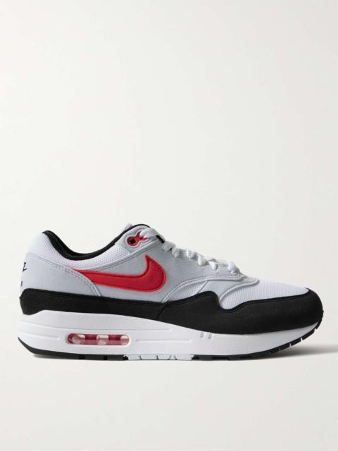 Air Max 1 Chili 2.0 Felt and Mesh Sneakers