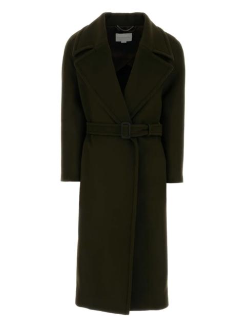 belted wool coat