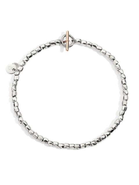 SILVER MINI GRANELLI BRACELET