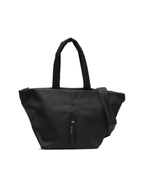 logo-detailing tote bag
