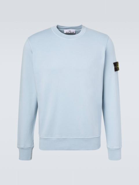 Compass cotton jersey sweatshirt