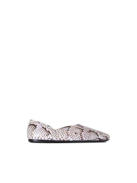 Jane snakeskin flats