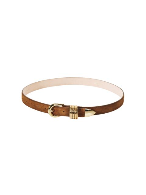 Hollyhock Suede Belt brown